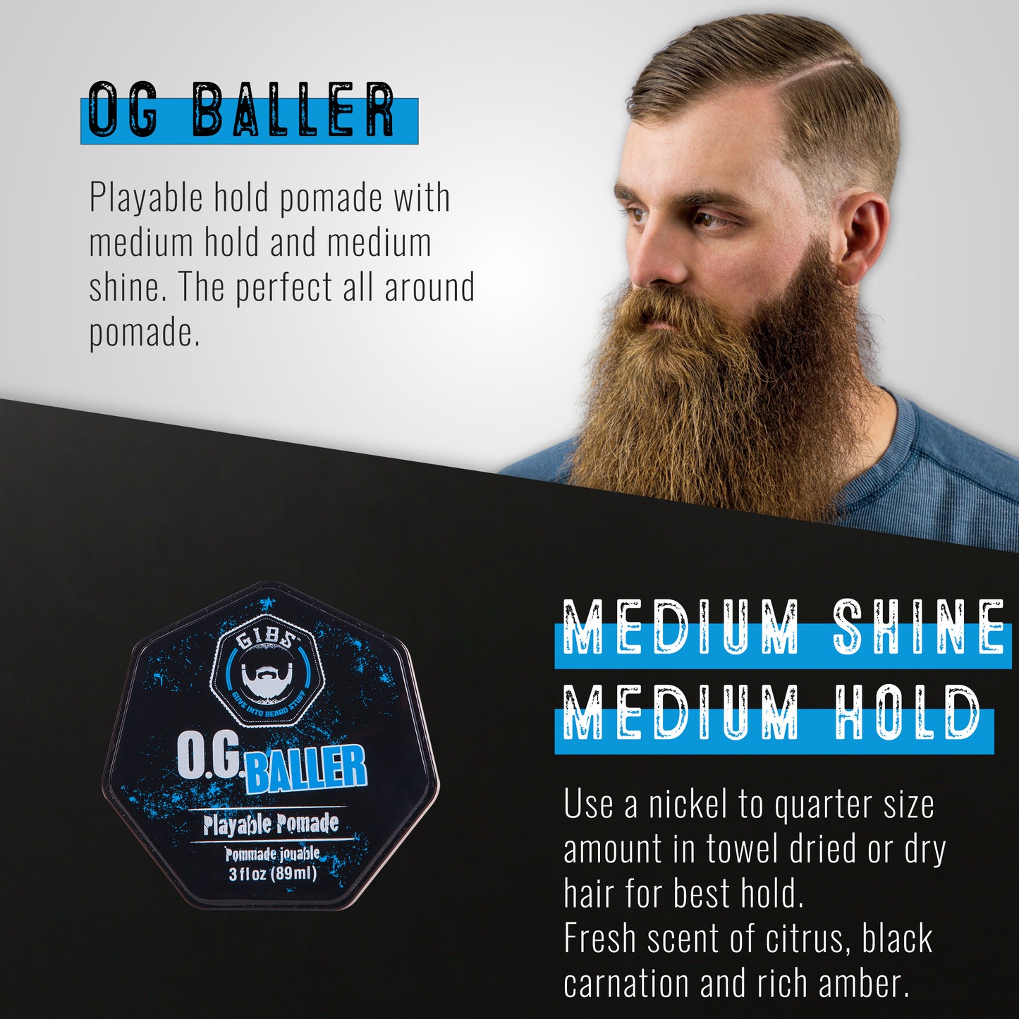 O.G. Baller Playable Pomade 3 oz